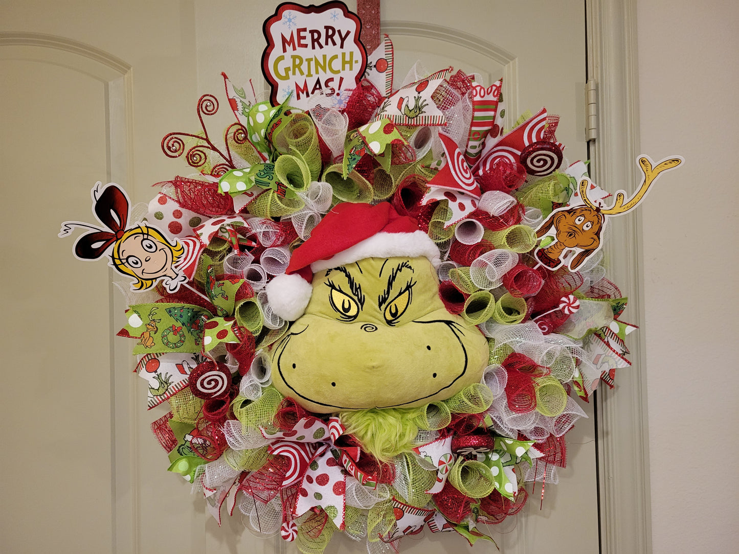 Dr. Seuss Merry Grinchmas Wreath